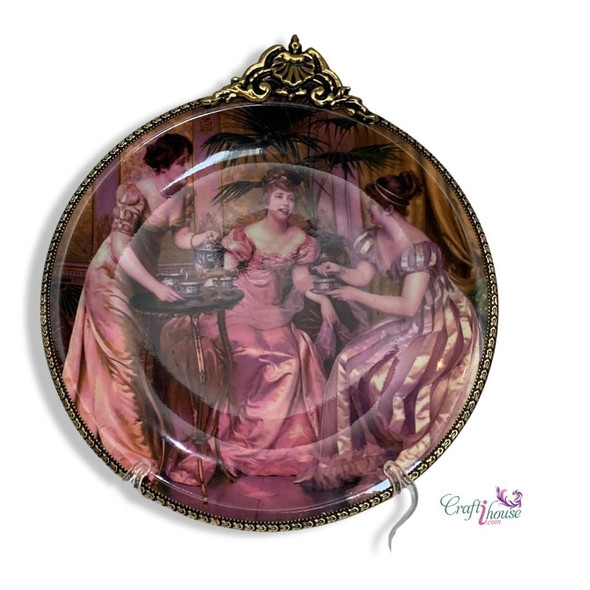 Luxury Ceramic plate for wall decor , wall hanging plate , table decor plate .. Premium Design Showcase